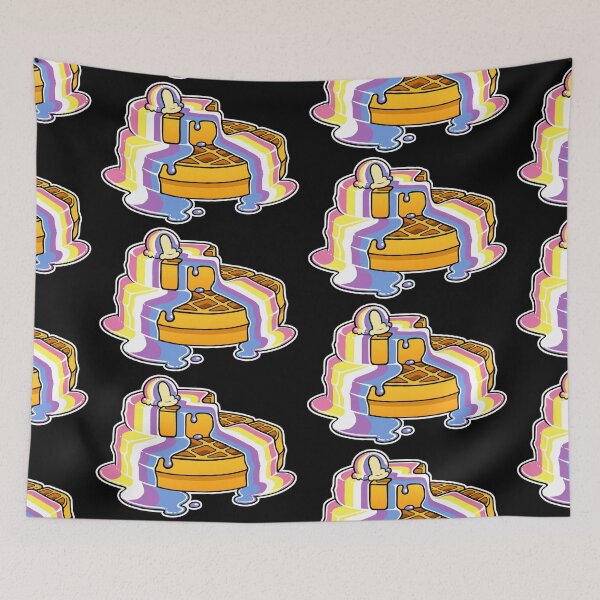 Item preview, Bigender Pride Waffles LGBT designed and sold by flannmoriath.