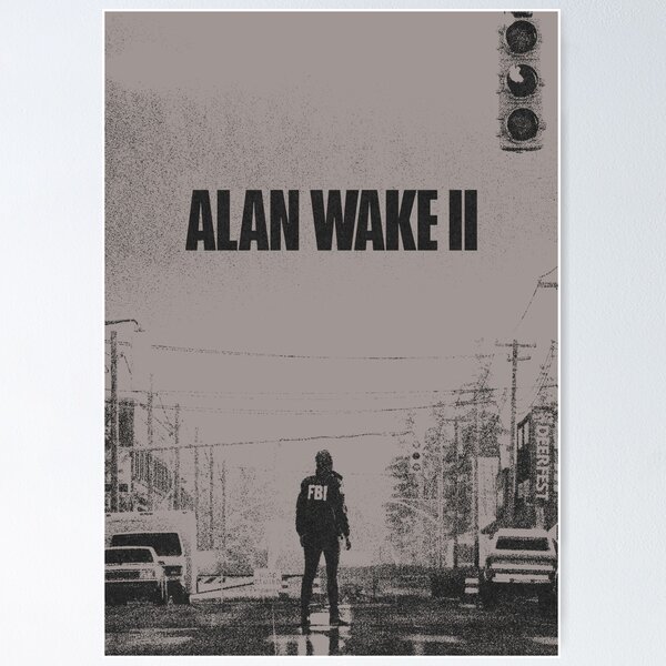 Alan Wake Poster for Sale by walterteep