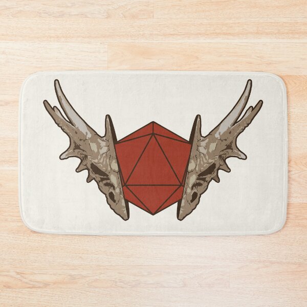 Item preview, Dragon Skull D20 DnD designed and sold by bridglet.