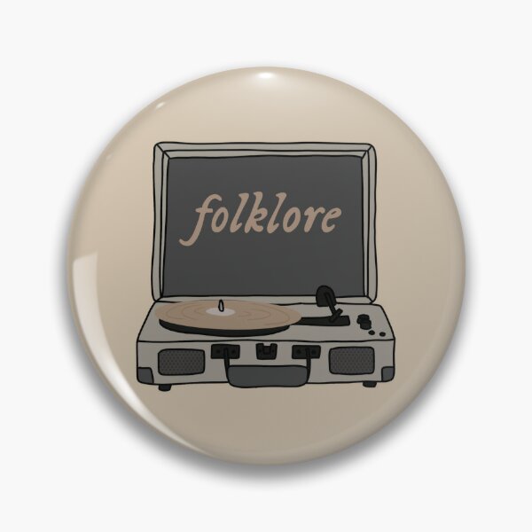 folklore by taylor swift vinyl Sticker for Sale by haileeymilleer