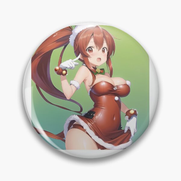 Item preview, Yoko Littner Christmas Santa outfit Ecchi Anime Waifu designed and sold by lifeissheep.