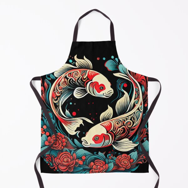 Item preview, Colorful Koi Fantasy Carp Fish Japanese Traditional designed and sold by TheKaiZenNi.