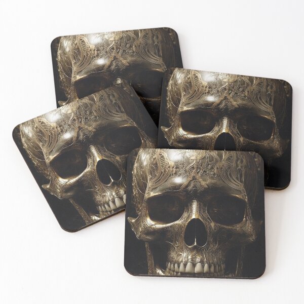 Item preview, Metalwork Skull designed and sold by OccultDreams.
