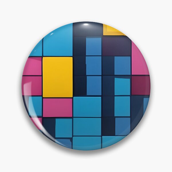 Item preview, Abstract Colorful Blocks Modern Decorative Design designed and sold by Jollys-ArtShop.