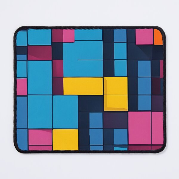 Item preview, Abstract Colorful Blocks Modern Decorative Design designed and sold by Jollys-ArtShop.