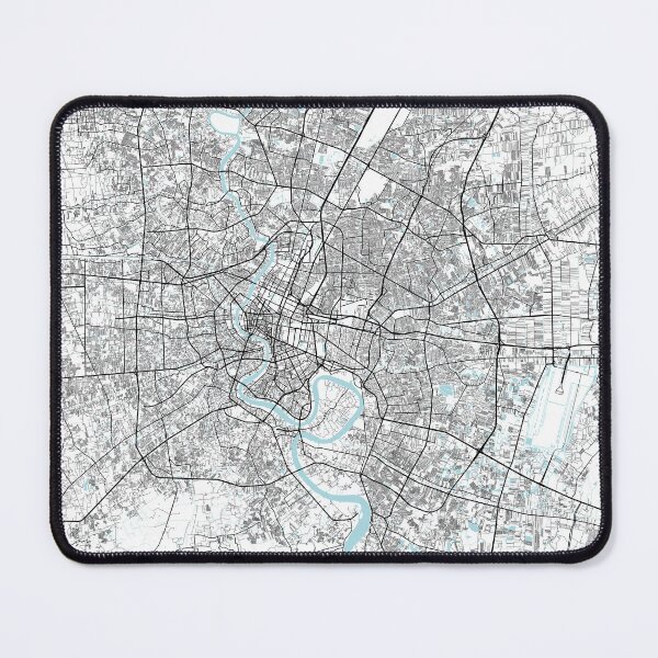 Item preview, Bangkok City Map of Thailand - Circle designed and sold by deMAP.