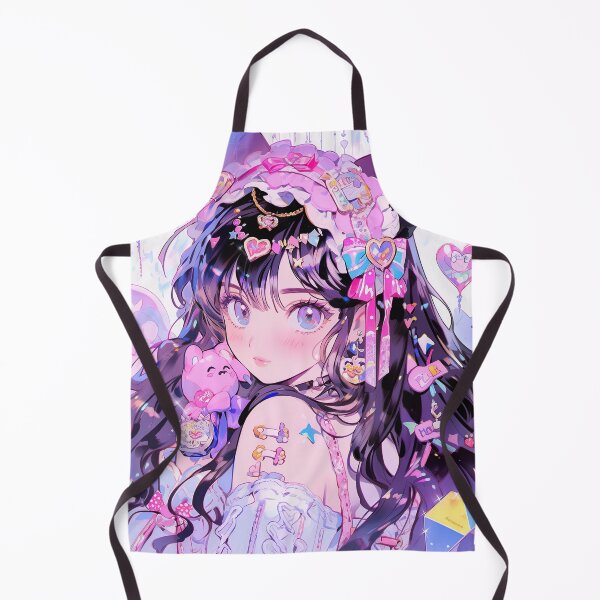 Item preview, Adorable Pink Anime Girl designed and sold by bubblegoth.