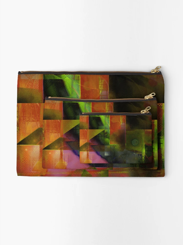 Thumbnail 2 of 4, Zipper Pouch, Glimpses designed and sold by Elizabeth Austin-Craig.