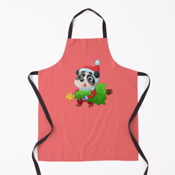 Item preview, Panda with Christmas tree designed and sold by Folomkina-store.