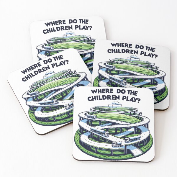Item preview, Cat Stevens' "Where do the children play?" lyric t-shirt designed and sold by Jason Haap.