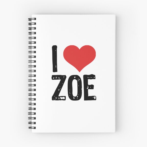 Item preview, Amo a Zoé designed and sold by The "I Love Everything" Shop.