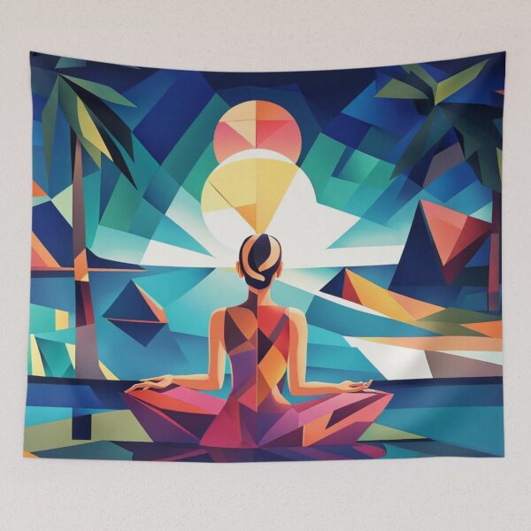 Item preview, Mindful Cubism. Tropical Edition #3 designed and sold by TheMindfulExpat.