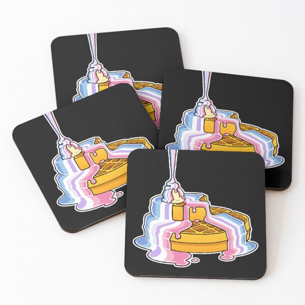 Item preview, Bigender Pride Waffles LGBT designed and sold by flannmoriath.