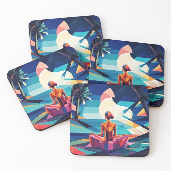 Item preview, Mindful Cubism. Tropical Edition #4 designed and sold by TheMindfulExpat.