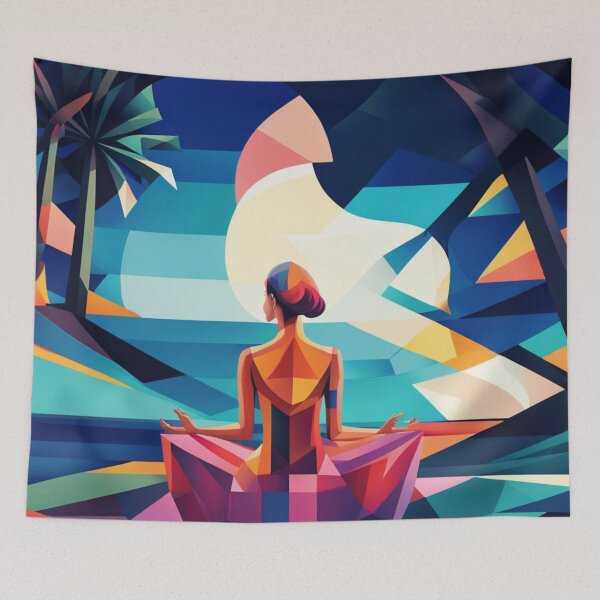 Item preview, Mindful Cubism. Tropical Edition #4 designed and sold by TheMindfulExpat.