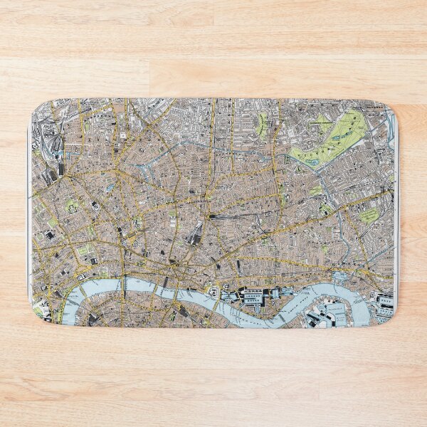 Item preview, Central London North East 1904 designed and sold by colourfind.