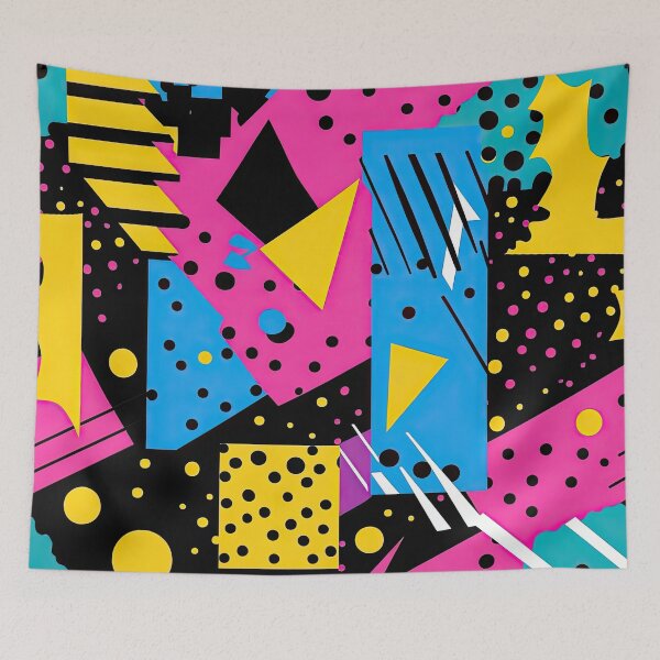 Item preview, 80s and 90s Retro Pop Pattern designed and sold by AeonAcademy.