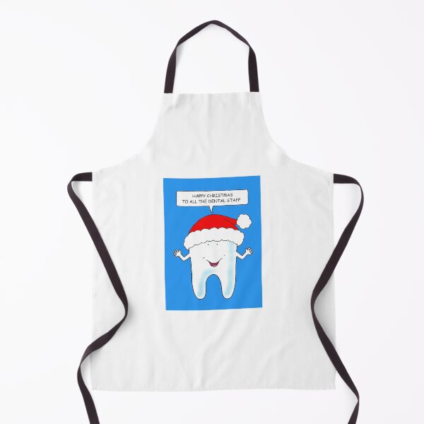 Item preview, Happy Christmas to all the Dental Staff Talking Tooth in Santa Hat designed and sold by KateTaylor.