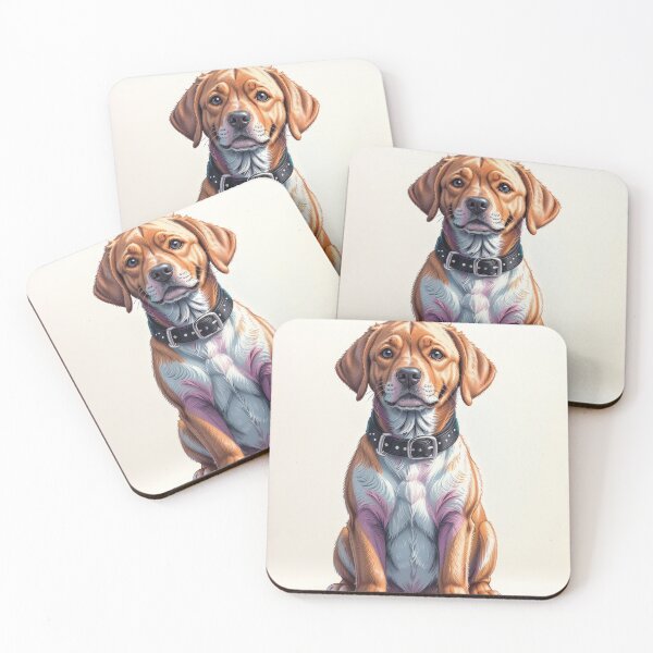 Item preview, Golden labrador dog beautiful artwork  designed and sold by Tio-Tecun.