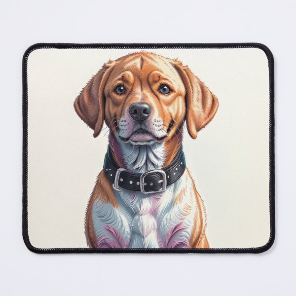 Item preview, Golden labrador dog beautiful artwork designed and sold by Tio-Tecun.
