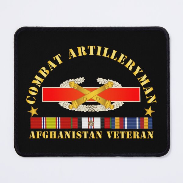 Item preview, Army - Combat Artilleryman Badge - AfghanistanVet w VN SVC designed and sold by Military Insignia Products.