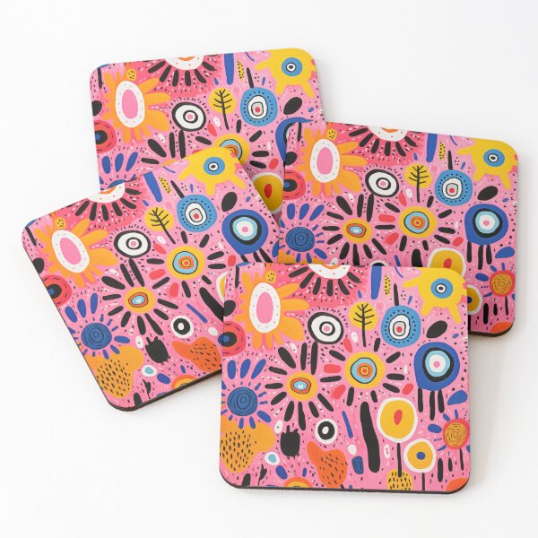 Item preview, Abstract and Funky Colorful Evil Eyes designed and sold by GulDesignCo.
