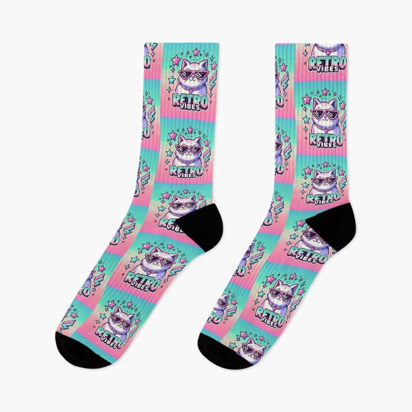 Item preview, ☆★ Retro Cat ★☆ WhimWhamWorld ✿#StayWhimsical designed and sold by whimwhamworld.