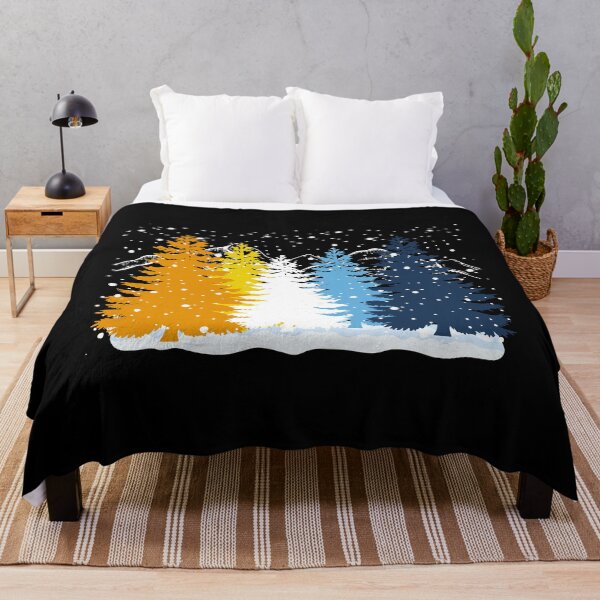 Item preview, Subtle Aroace Pride Flag Christmas Tree Forest Winter Theme Aromantic Asexual designed and sold by ontrendshirts.