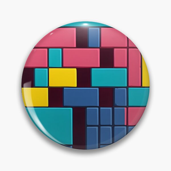 Item preview, Abstract Colorful Blocks Decorative Design designed and sold by Jollys-ArtShop.