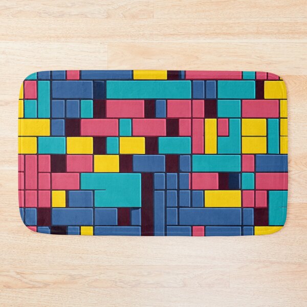 Item preview, Abstract Colorful Blocks Decorative Design designed and sold by Jollys-ArtShop.