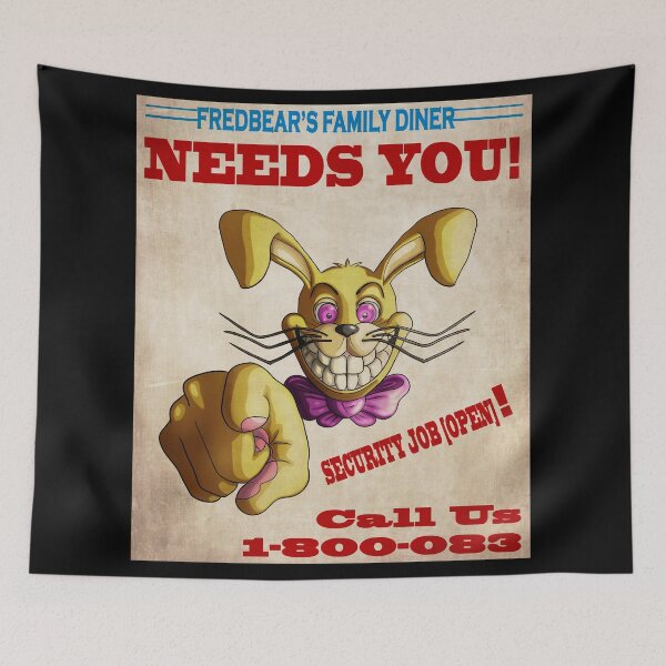 Item preview, FredBear's Family Diner Needs You! designed and sold by Daveofthedead87.
