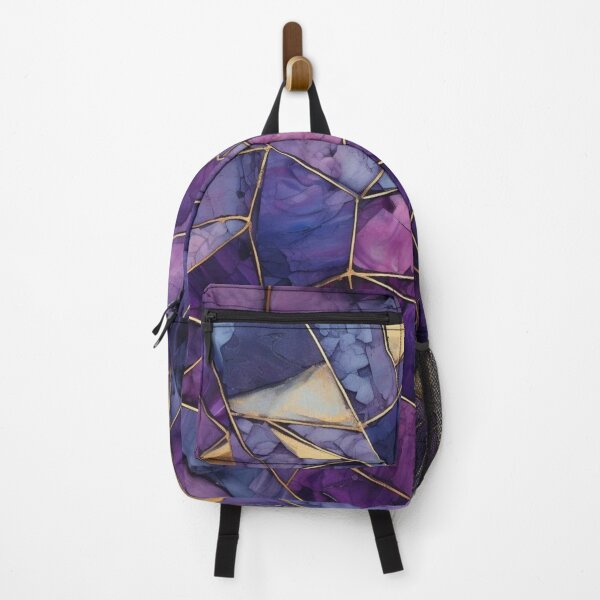 Item preview, Purple and Gold Geometric Pattern designed and sold by GoeCentric.