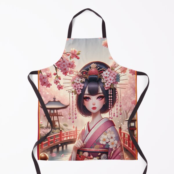 Aperçu de l'œuvre princesse Akemi samuraï aux yeux bleux créée et vendue par Martymcflay.