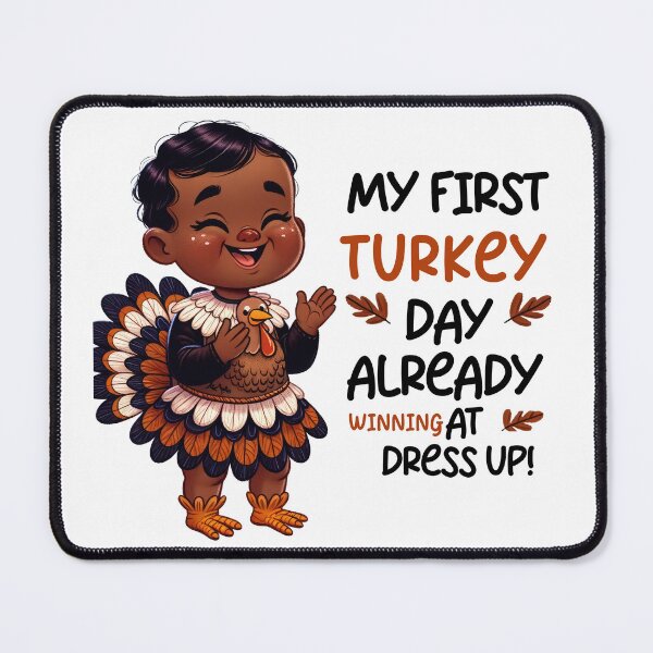 Item preview, My First Turkey Day - Baby's Festive Outfit designed and sold by MAPDDesigns.