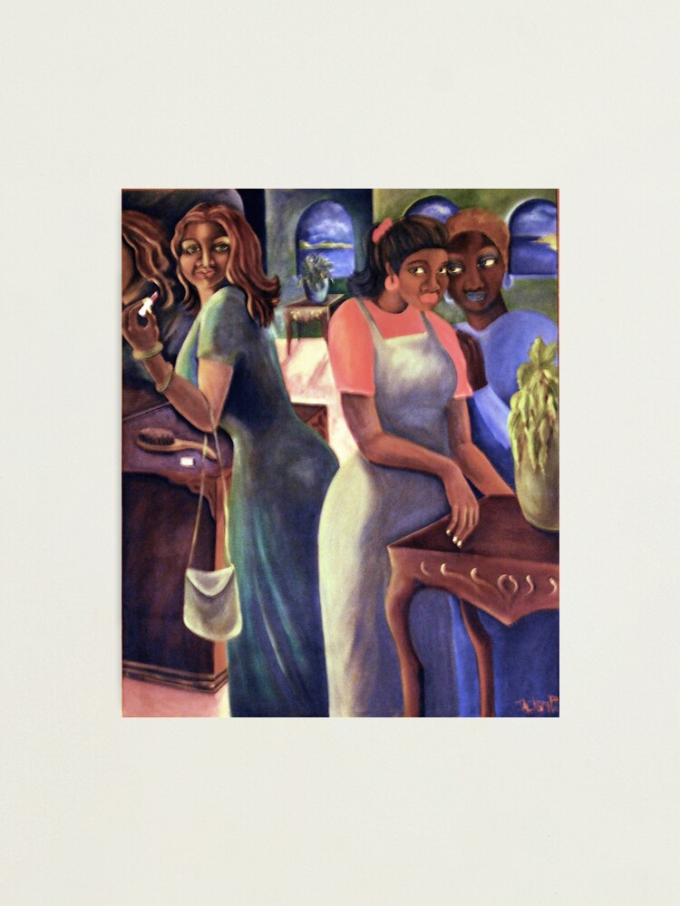 Alternate view of Gossip II Photographic Print