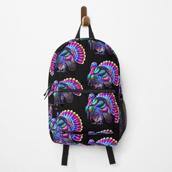 Item preview, Techno Gobbler - Neon Turkey designed and sold by MrAI-Store.