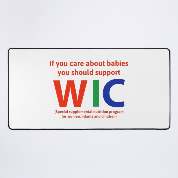 Item preview, Care about babies? Support WIC. designed and sold by Rachel the Artist .