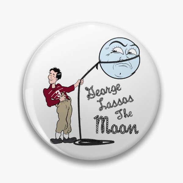 Item preview, George Bailey Lassos The Moon Wonderful Life designed and sold by The Fonsecastein Shop.