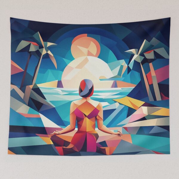 Item preview, Mindful Cubism. Tropical Edition #6 designed and sold by TheMindfulExpat.