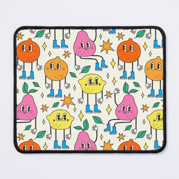 Item preview, Cheerful Fruit Characters | designed and sold by savasanaqueen.