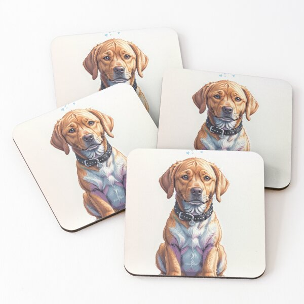 Item preview, Golden labrador dog beautiful artwork  designed and sold by Tio-Tecun.