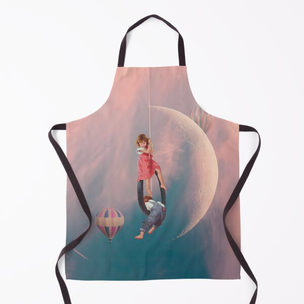 Item preview, Boy and girl on the chemtrail swing designed and sold by Wheelpics.