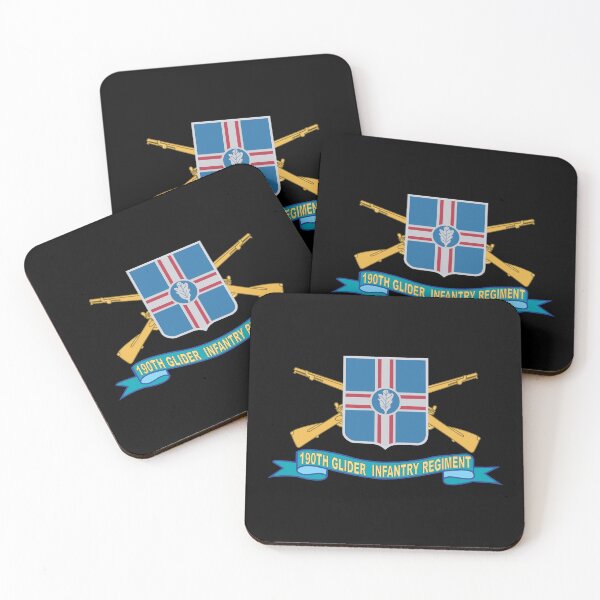 Item preview, Army - 190th Glider Infantry Regiment w Br - DUI - Ribbon X 300 designed and sold by Military Insignia Products.