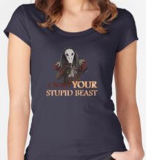 Ich will dein dummes Tier Tailliertes Rundhals-Shirt