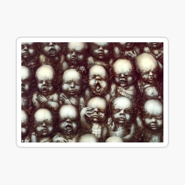 Item preview, hans ruedi giger surrealism art designed and sold by The art world.