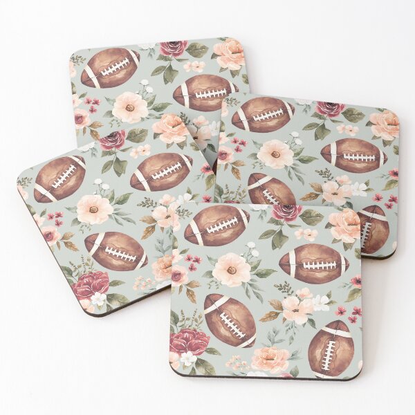 Item preview, Fall Football Floral designed and sold by cateandrainn.