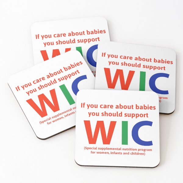 Item preview, Care about babies? Support WIC. designed and sold by Rachel the Artist .