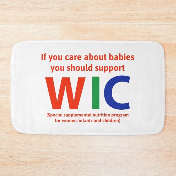 Item preview, Care about babies? Support WIC. designed and sold by Rachel the Artist .