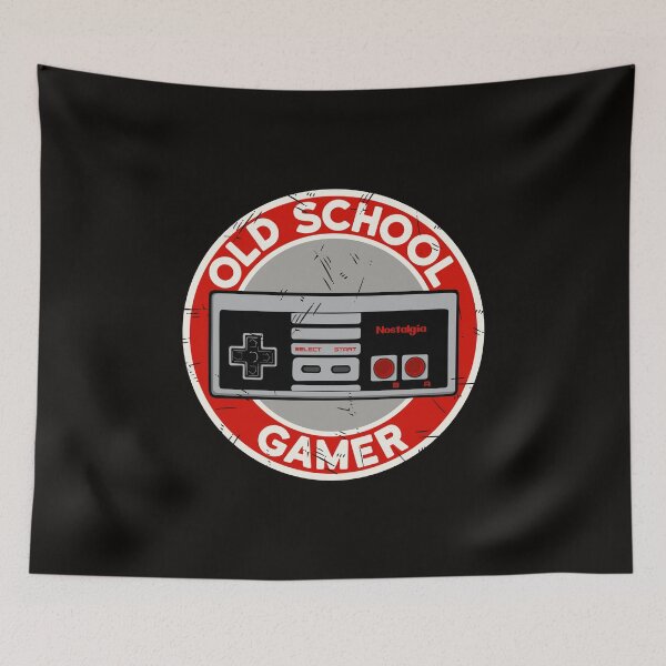 Item preview, old school gamer designed and sold by NinoMelon.