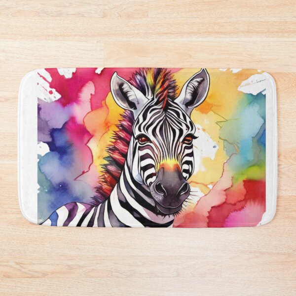 Item preview, Powerful Colorful Zebra designed and sold by vuslatmedia.